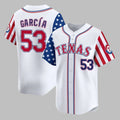 2025 Rangers Independence Day Vapor Jersey - Grishko.com