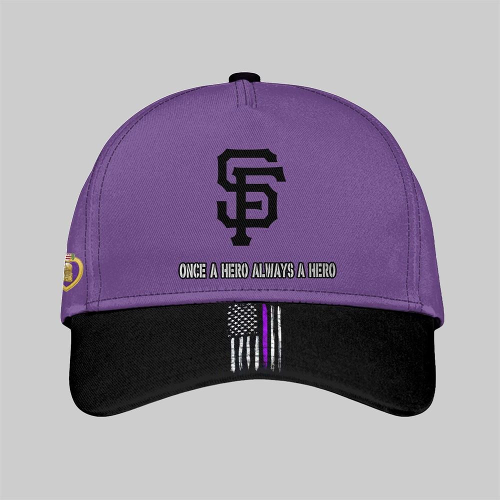 2025 SF Giants National Purple Heart Day Jersey - Grishko.com