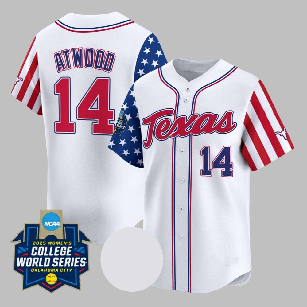 2025 Texas At Wood Fouth Of July Jersey - Grishko.com