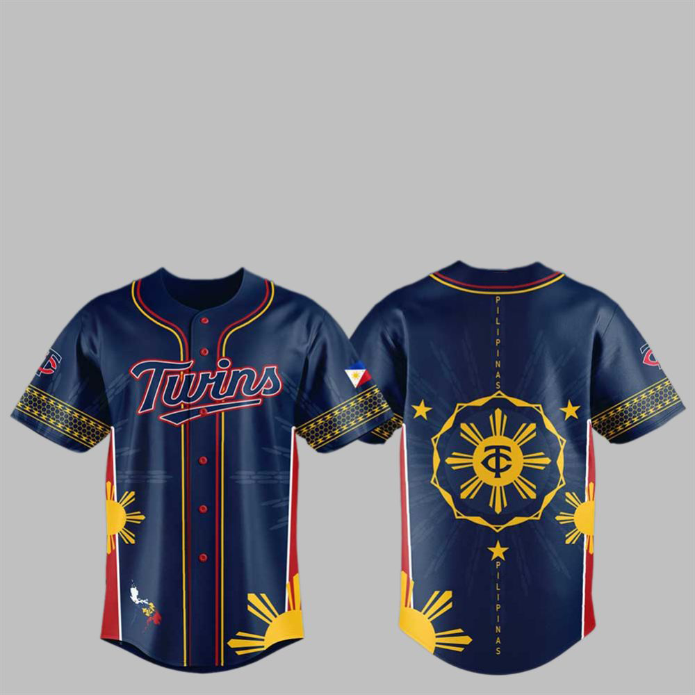 2025 Twins Filipino Heritage Night Jersey - Grishko.com