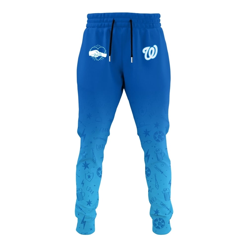 2025 Washington Nationals Happy Father Day Baseball Jersey Combo - Grishko.com