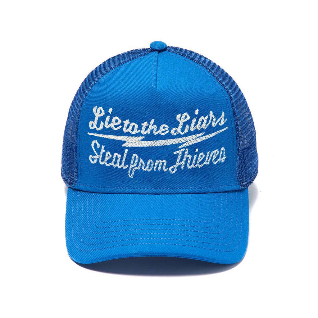 Cult's Lucky Bastard Hat "Lie To the Liars" in Blue