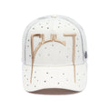 Cult's Mesh Back Trucker Hat "Cult Arch Logo" in White