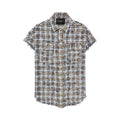 Cult's Sleeveless Woven Shirt in Sky Blue
