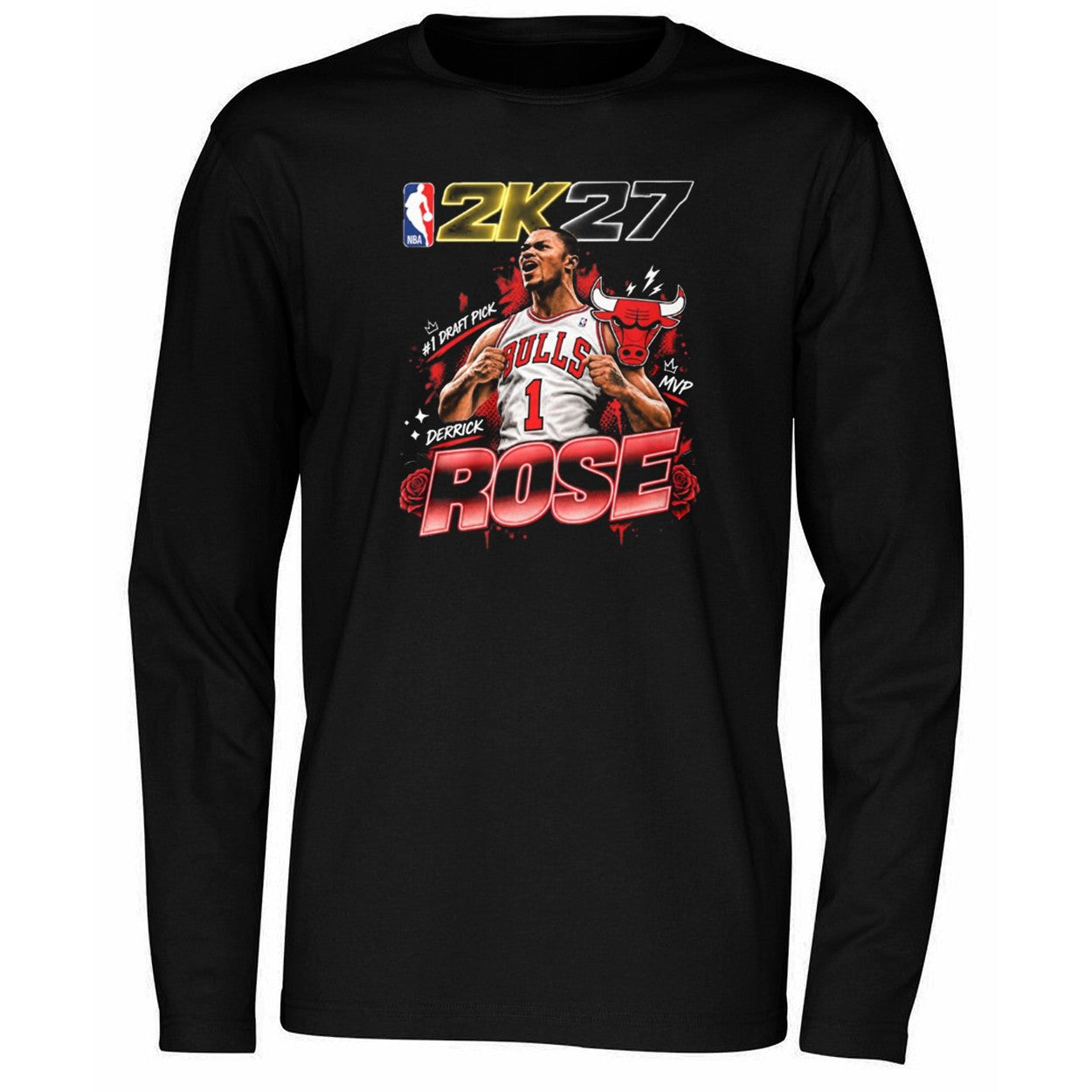 2K27 MVP Derrick Rose #1 Draft Pick Shirt