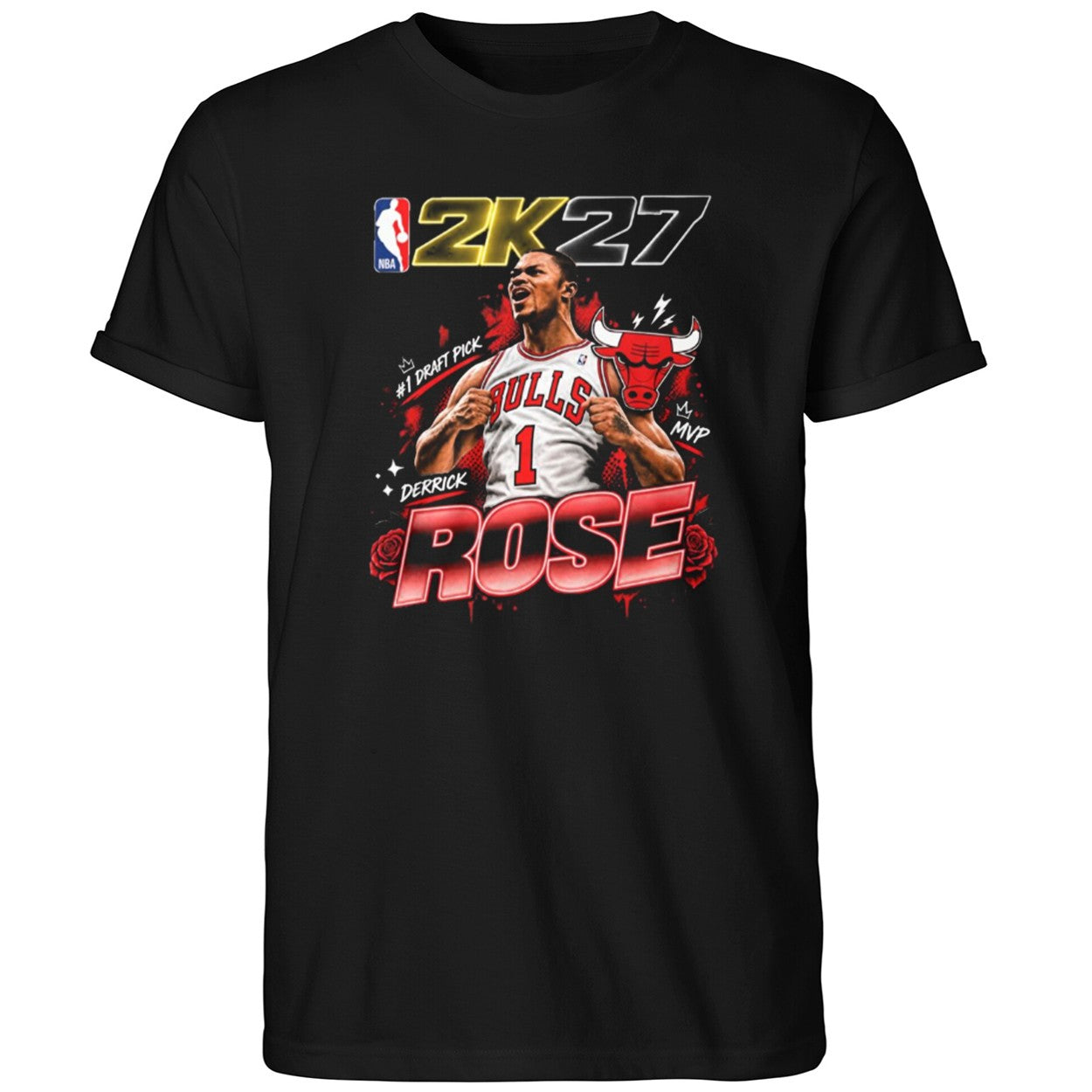 2K27 MVP Derrick Rose #1 Draft Pick Shirt