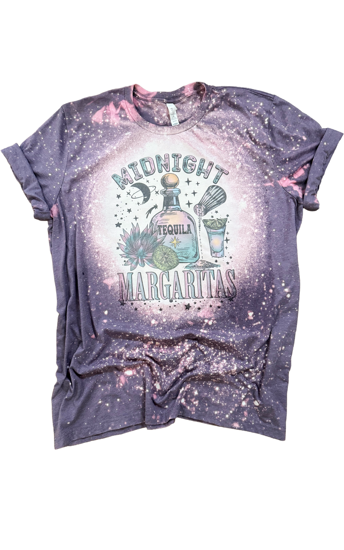 Witchy Margaritas Bleached Tee