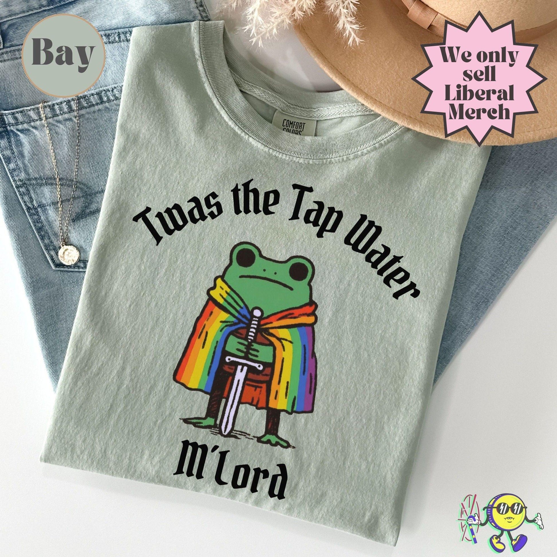 Twas Tap Water Frog Lgbtq Pride Queer Rights Pride Month Trans Rights Liberal Pride Month Protest Anti Trump Tee (4)