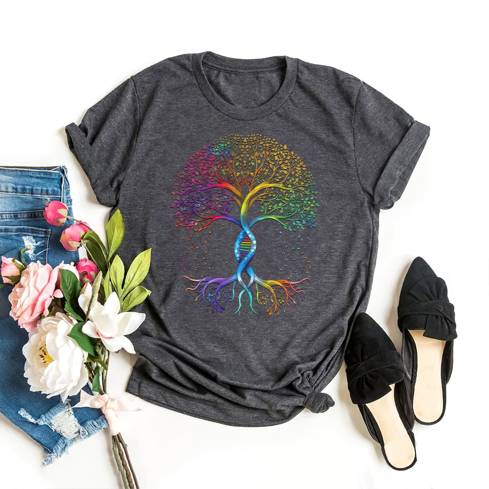 Pride Tree Life Lgbtq Rainbow Unisex T-shirt, Sweatshirt, Hoodie (4)