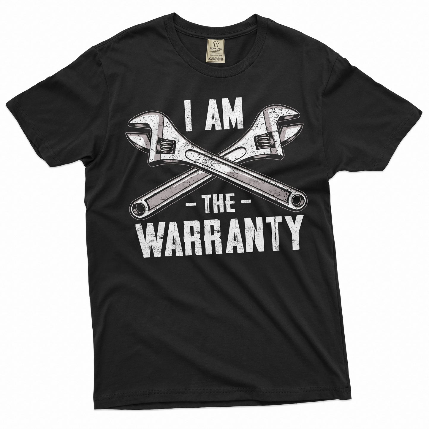 Am Warranty Father'S Day Dad Grandpa Papa Garage Mechanic Tee (4)
