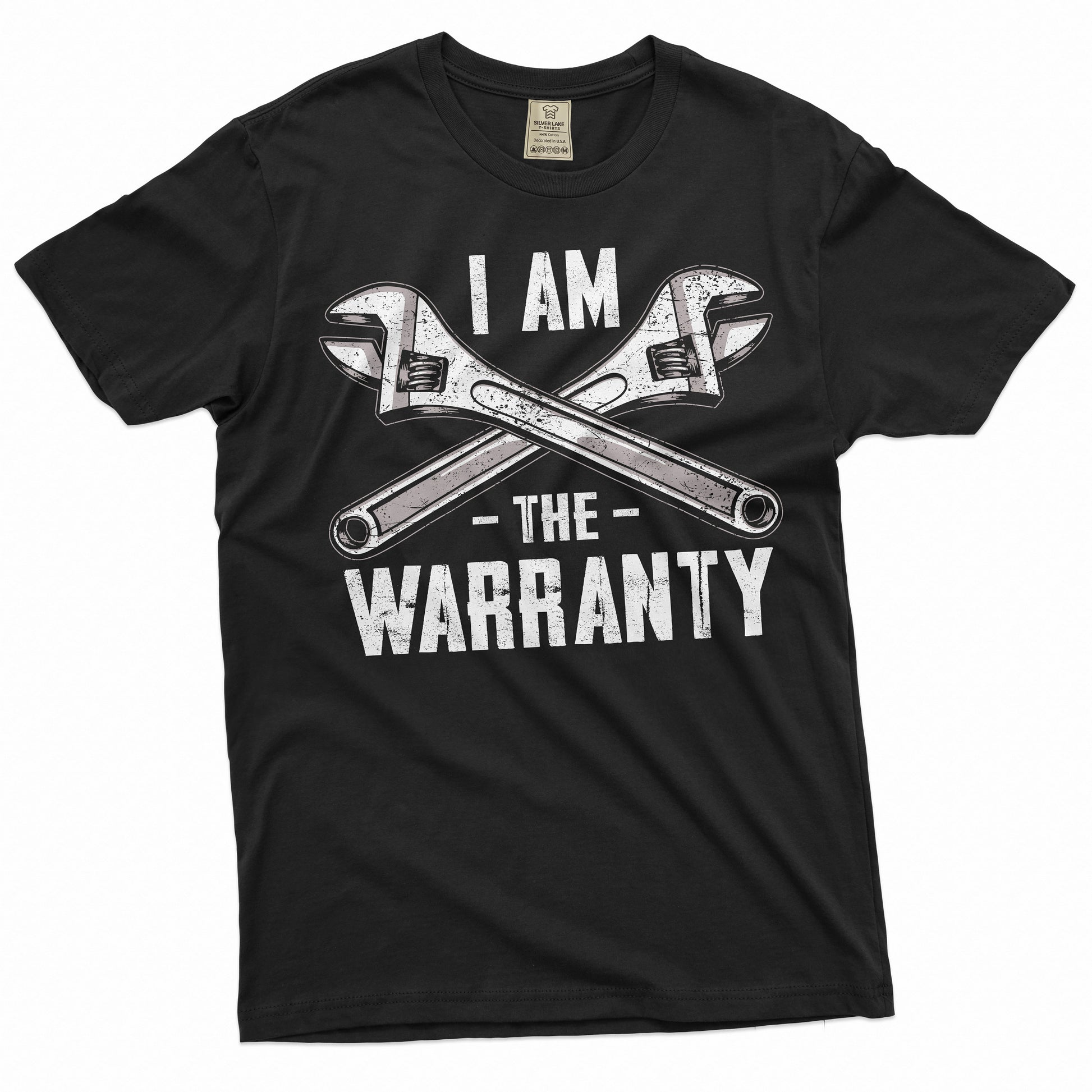 Am Warranty Father'S Day Dad Grandpa Papa Garage Mechanic Tee (4)