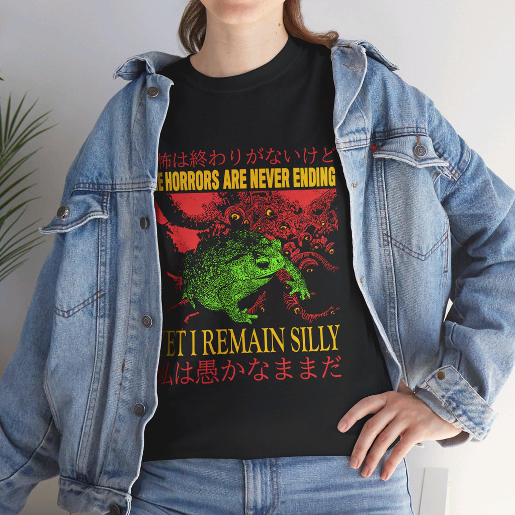Horrors Vintage Japanese Frog Unisex T-shirt, Sweatshirt, Hoodie (4)