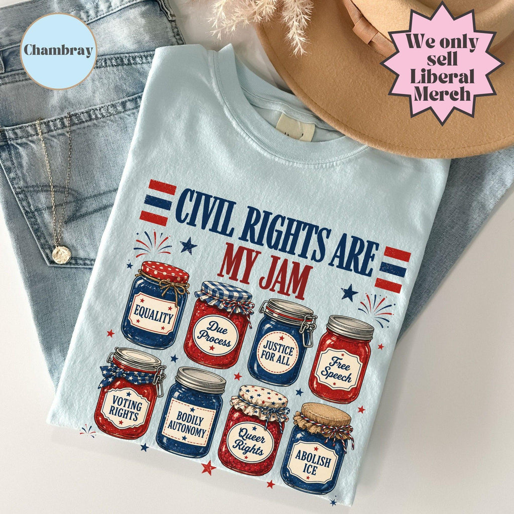 Civil Rights Jam Liberal Values Fourth July Equal Rights Feminist Lgbt Ally Subtle Anti Trump Fascism Kindess Inclusivity (4)