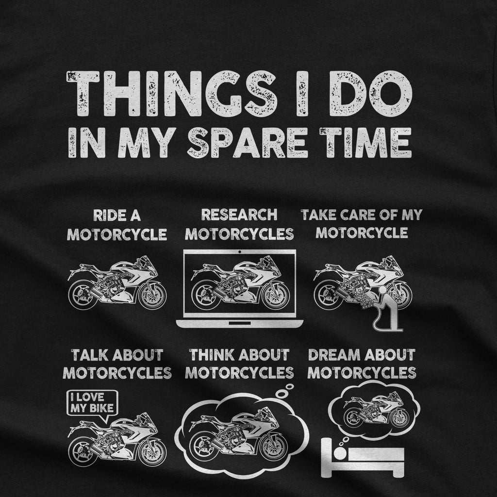 Motorcycle Things Spare Time Biker Sportbike Enthusiast (4)