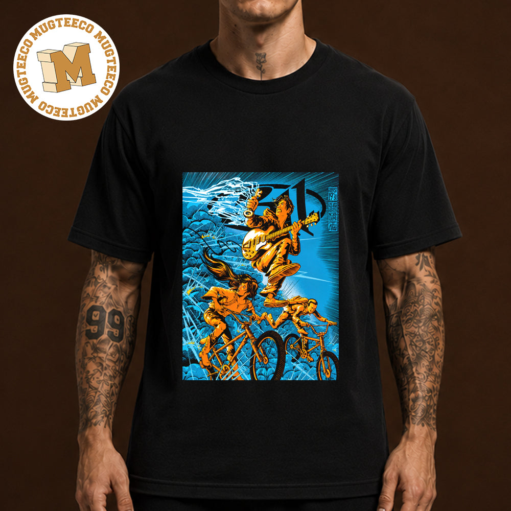 311 Band Chula Vista CA 2026 Event Poster At North Island Credit Union Amphitheater On August 19 2026 Unisex T Shirt