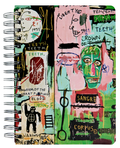 Jean-Michel Basquiat "in Italian" Wire-O Notebook
