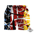 3D Frankenstrat Rgb Mix Custom Beach Summer Men Beach Shorts Swim Trunks Hawaiian Shirt Style Printed 3D Swim Trunks Qt207030za Aloha Summer Beach Button Up Shirts And Shorts NEW