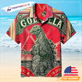 3D King Of Monster Super Godzilla Hawaiian Shirt
