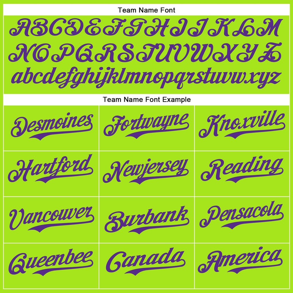 Custom Neon Green Purple Pinstripe Purple 3D Halloween Scary Party Costume Ideas Authentic Baseball Jersey