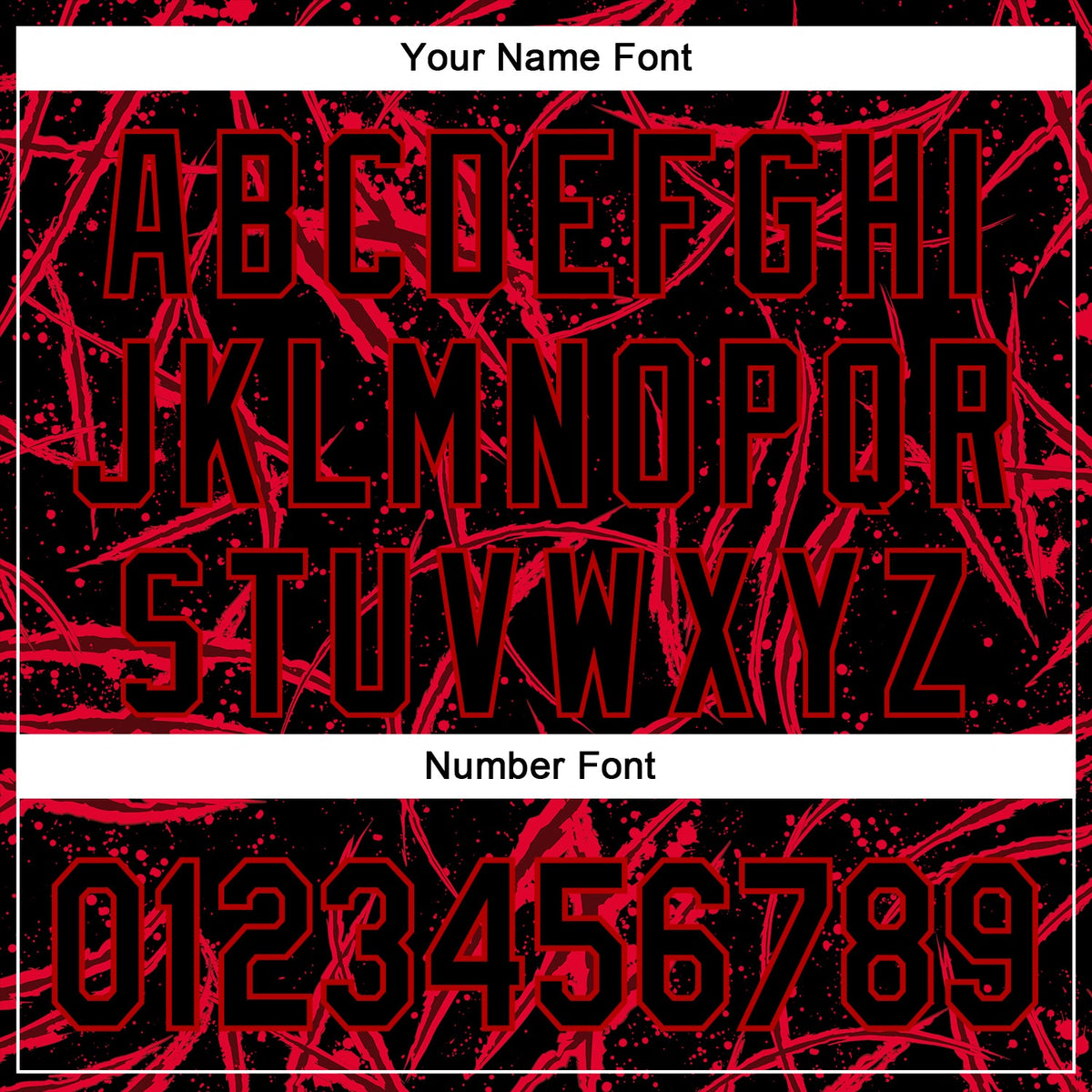 Custom Black Red 3D Halloween Horror Night Trick Treat Party Costume Ideas Authentic Baseball Jersey
