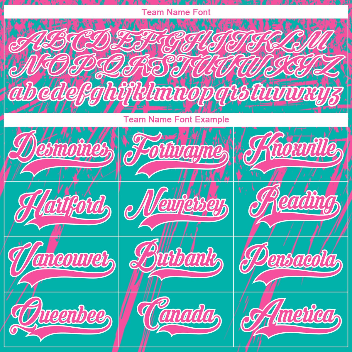 Custom Aqua Pink-White 3D Splash Hockey Lace Neck Jersey