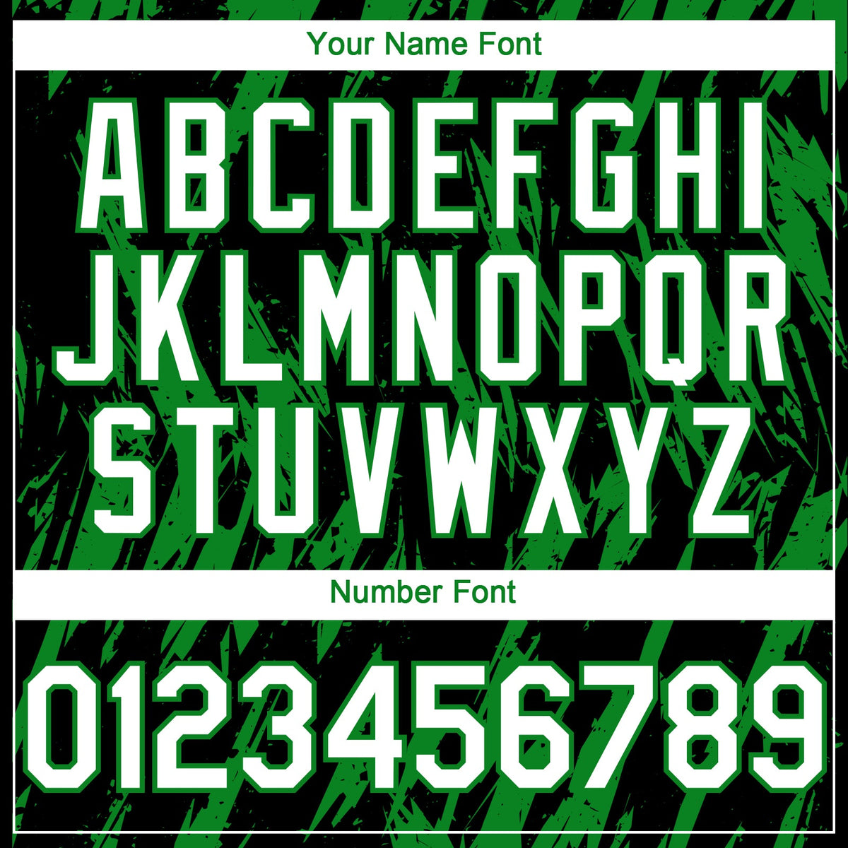Custom Black White-Grass Green Splatter Torn Sharp Brush Stroke Authentic Baseball Jersey