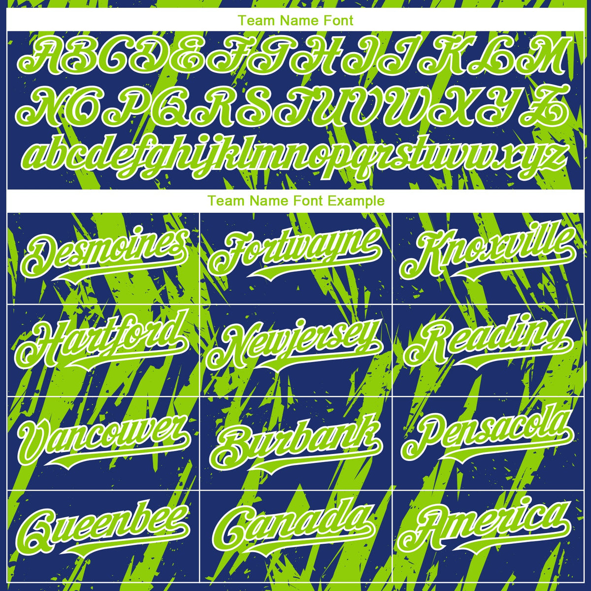 Custom Royal Neon Green-White Splatter Torn Sharp Brush Stroke Authentic Baseball Jersey