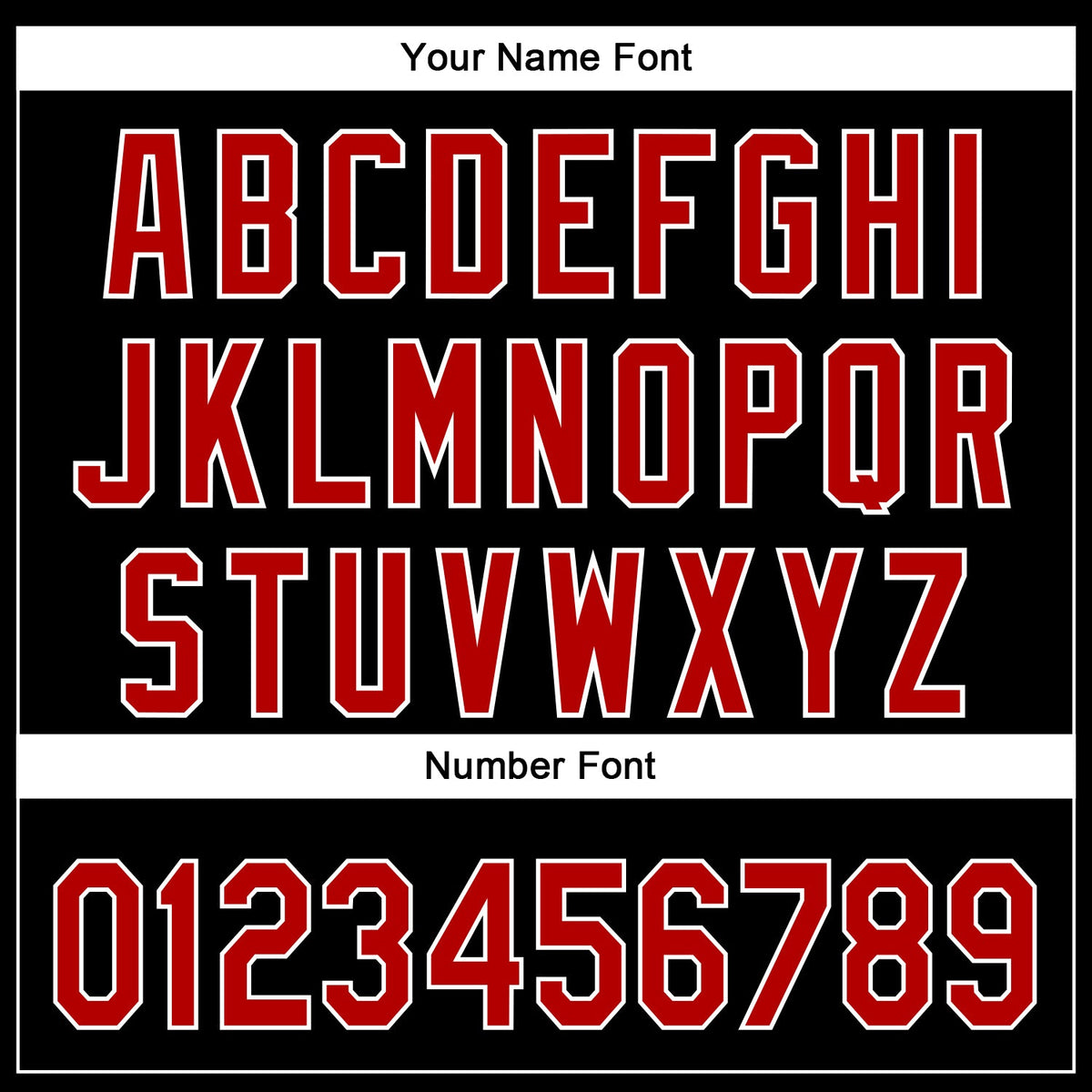Custom Black Red-White 3D Pattern Design Gothic Style Authentic Baseball Jersey