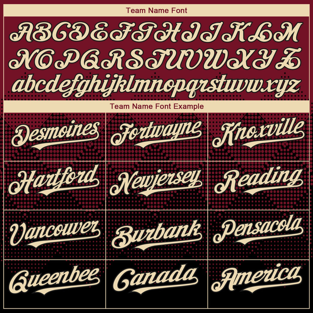 Custom Crimson Cream-Black 3D Gradient Square Shape Authentic Baseball Jersey