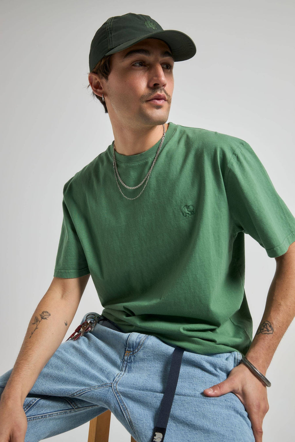 Essential Sunwashed T-Shirt Myrtle
