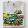 Vintage Truck Spring Flowers T-Shirt/ Sweatshirt