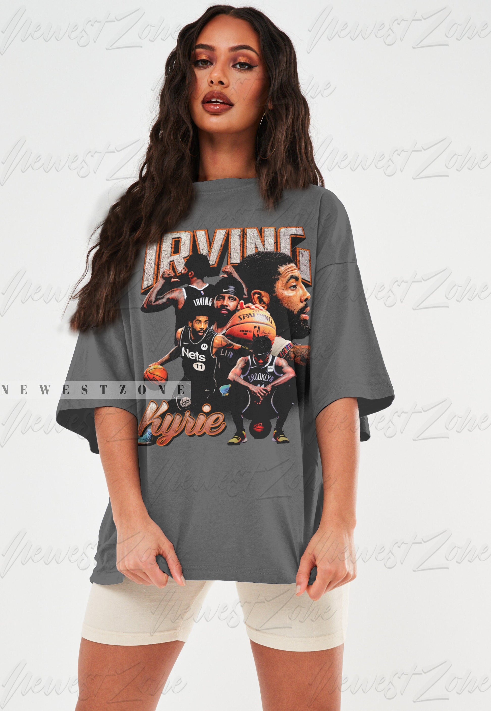 Kyrie Irving Basketball Player Playoffs 90s Slam Dunk Vintage Bootleg Nz187 (5)