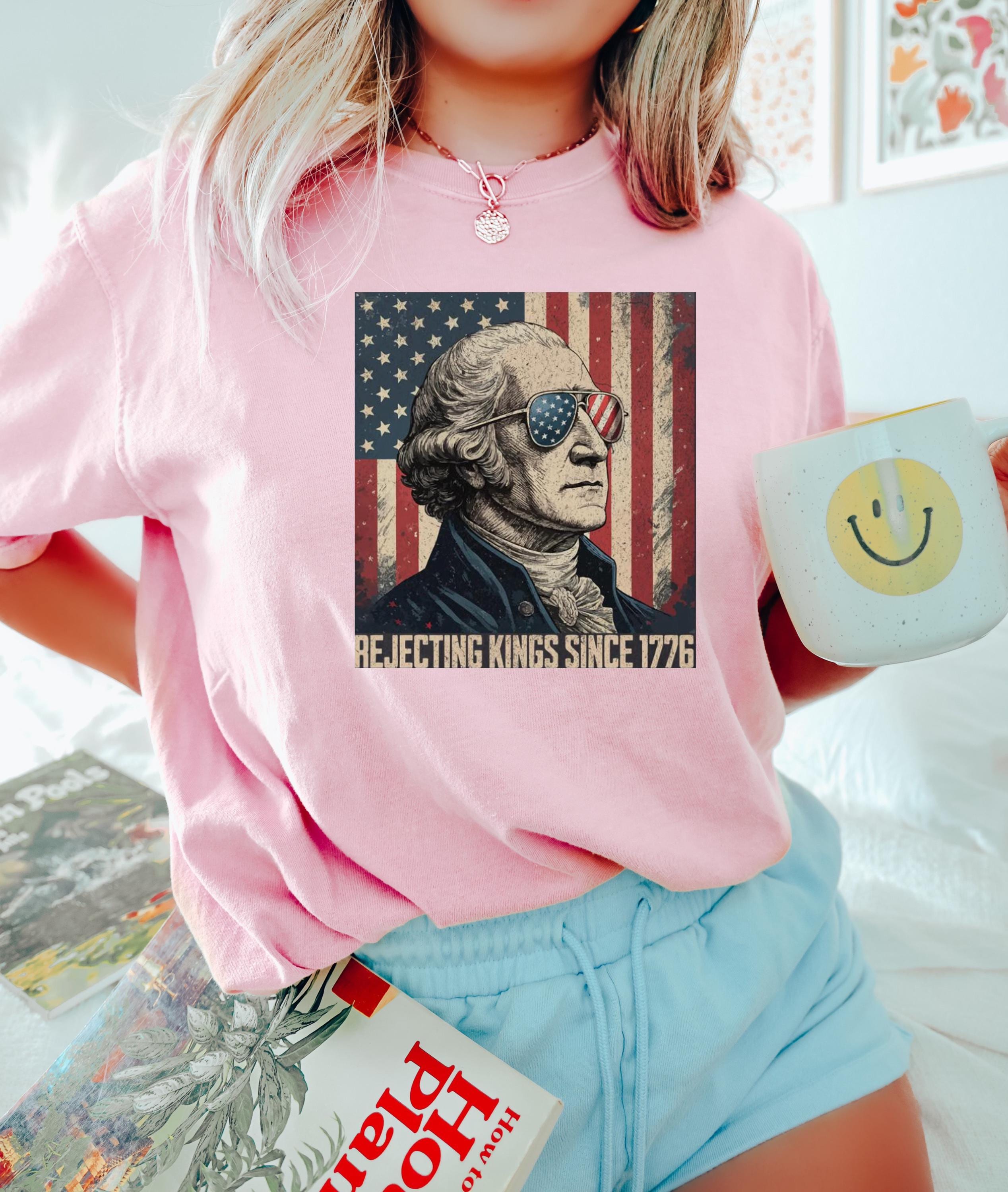 Rejecting Kings Since 1776 Protes Anti-Maga Anti Fascist Democracy Democrats 4th July (5)