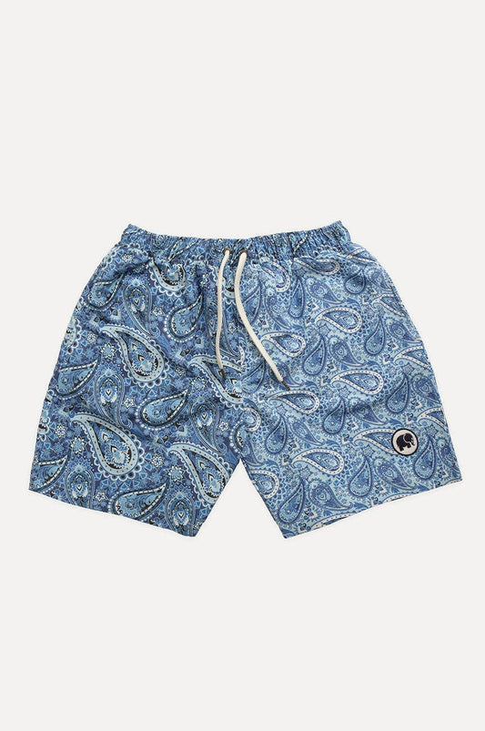 Breeze Paisley Seaqual®Yarn Swim Trunks