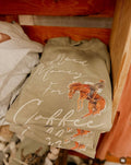Khaki 100% Cotton Graphic Tee, Coffee Please | DTG