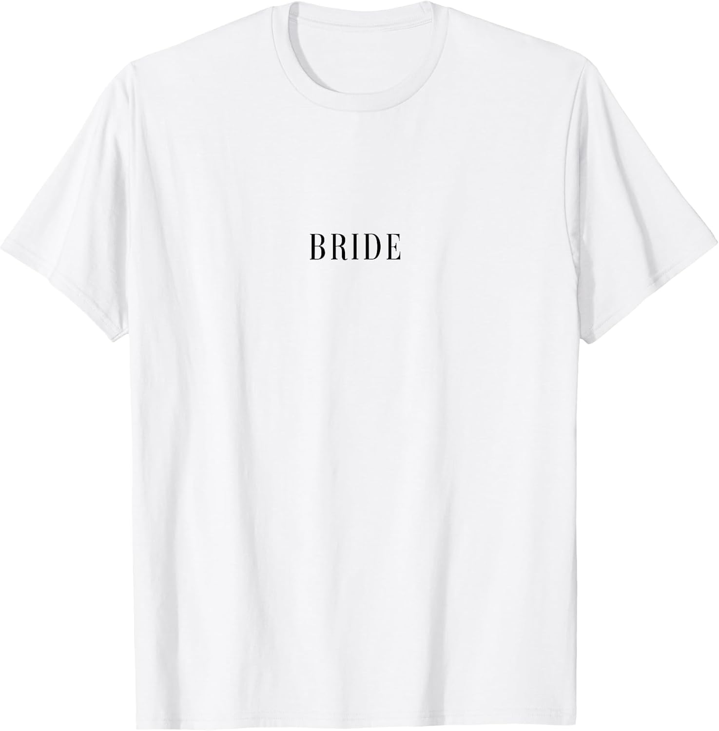 Minimal Design Bride T-Shirt