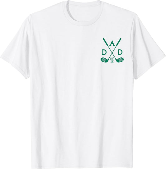 Funny Par Tee Dad Golf Matching Golfing Quote Party Pocket T-Shirt