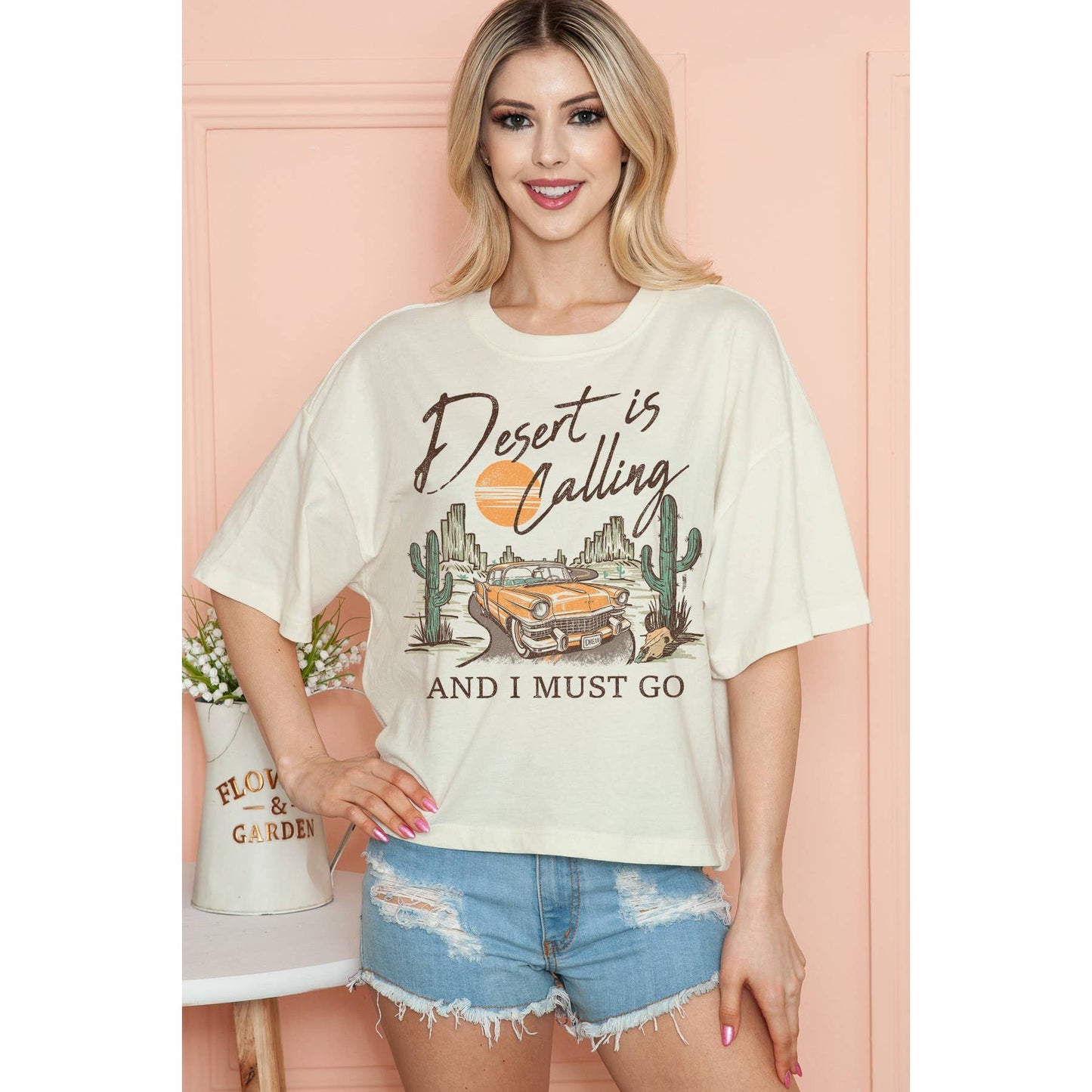 Desart Is Calling - Cropped Top