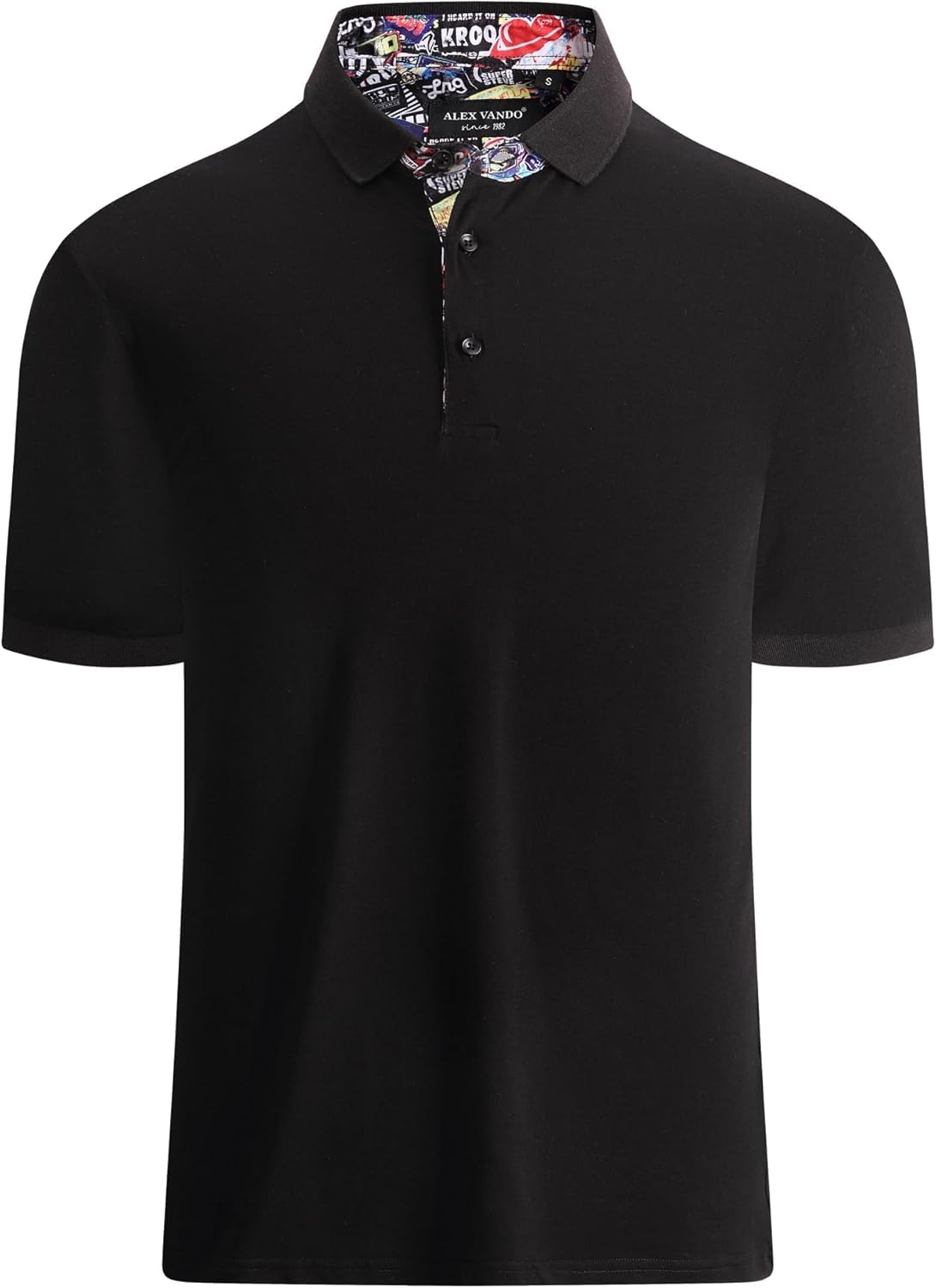 Mens Polo Shirts Short Sleeve Regular Fit Fashion Designed Shirt
