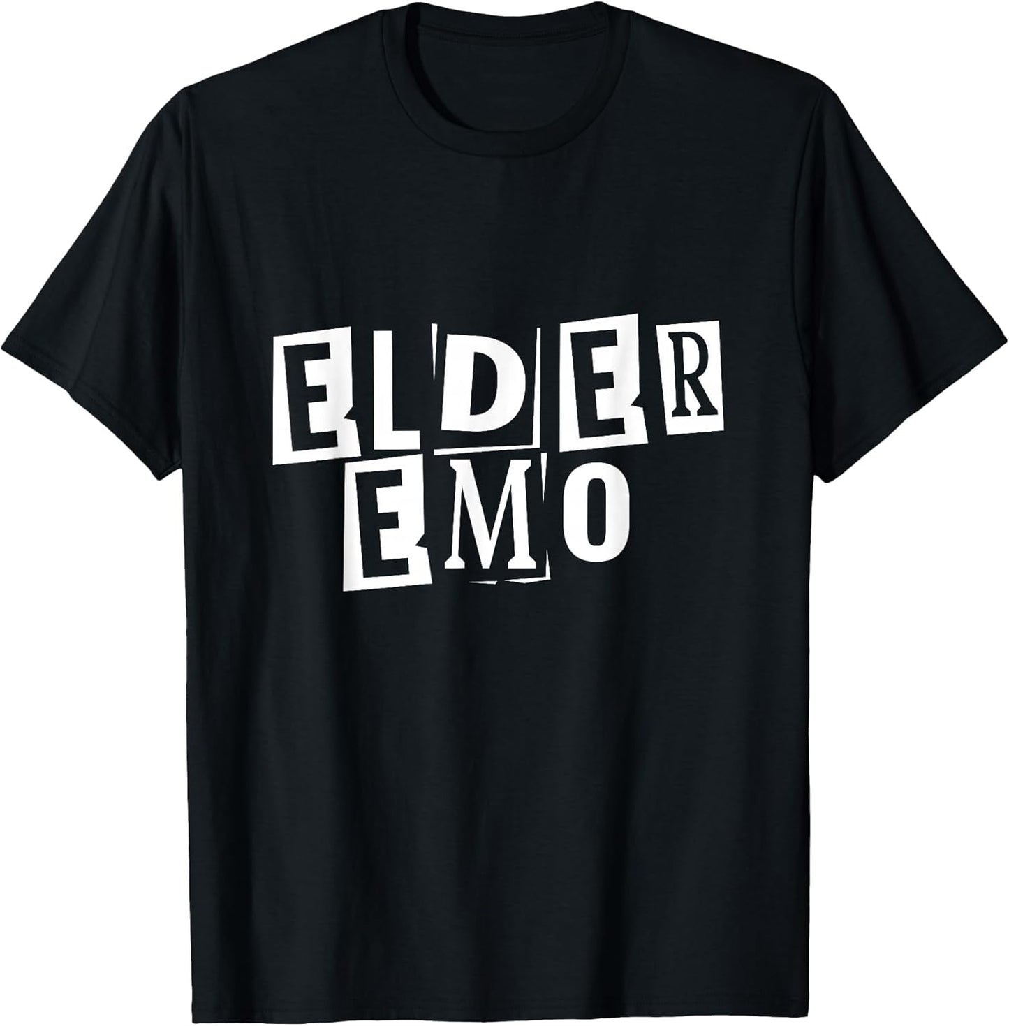 Elder Emo Goth Funny Black Gothic Dark Punk Gift