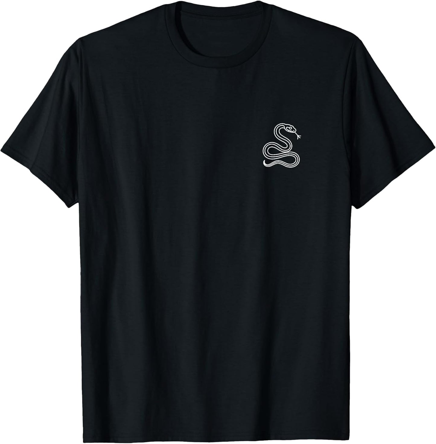 Snake Minimalist Line Art Ball Python Corn Snakes T-Shirt