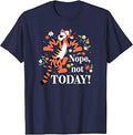 Winnie Pooh Tigger Nope Today Unisex T-shirt, Sweatshirt, Hoodie (1)