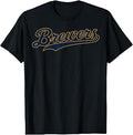 Vintage Brewers Retro Unisex T-shirt, Sweatshirt, Hoodie (1)