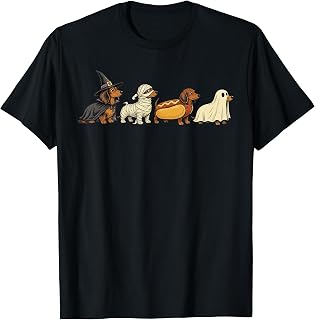Weiner Dog Dachshund Dog Halloween Unisex T-shirt, Sweatshirt, Hoodie (1)
