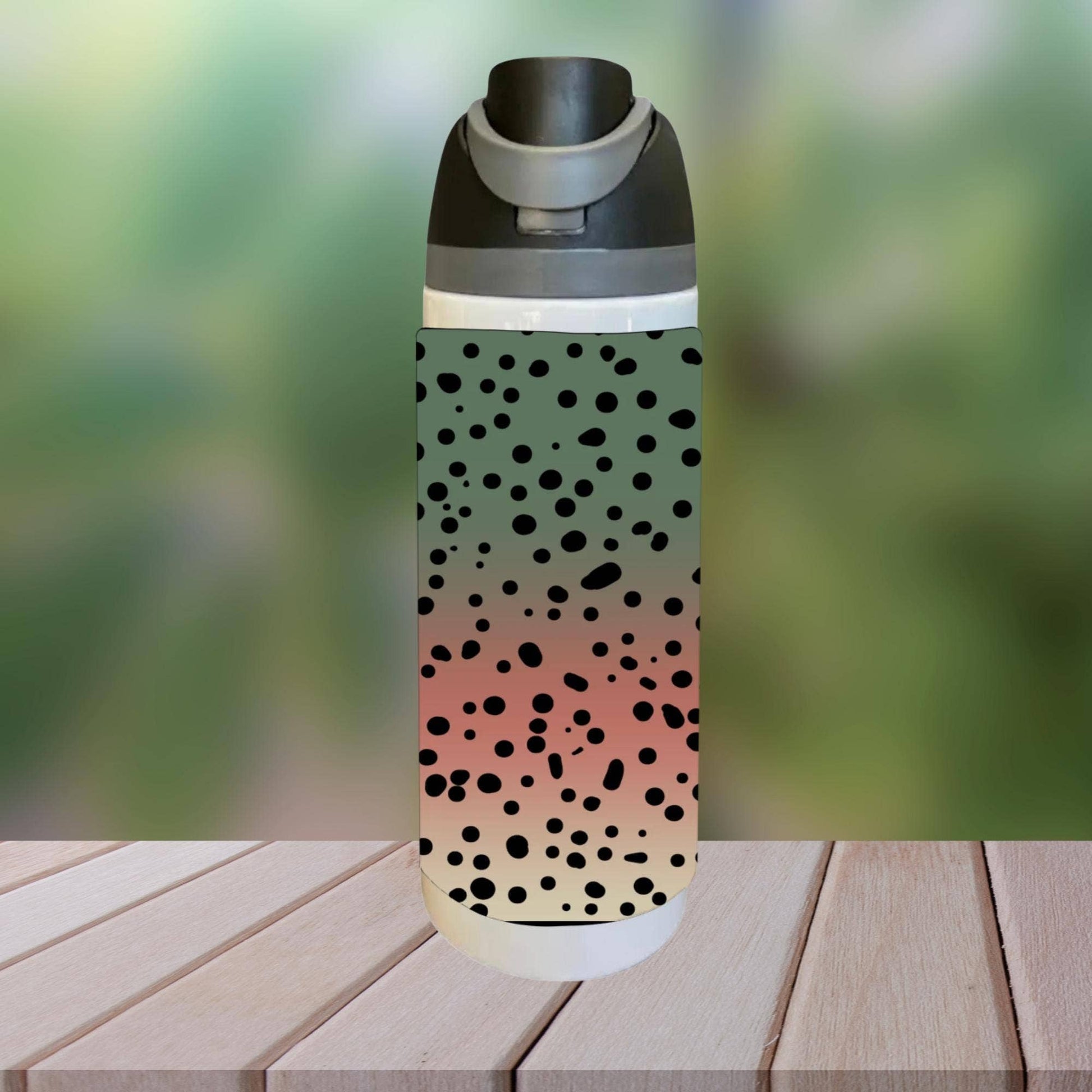 Trout Skin Water Bottle with Sip Style Lid