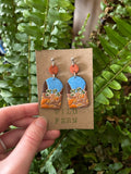 Joshua Tree National Park Polymer Clay Earrings