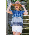 Multi Print Tiered Top