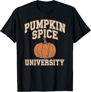 Pumpkin Spice University Fall Retro Autumn Unisex T-shirt, Sweatshirt, Hoodie (1)