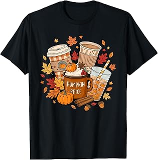 Coffee Pumpkin Spice Latte Autumn Fall Season Halloween (1)