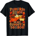Pumpkin Spice Favorite Season Autumn Leaves Fall Unisex T-shirt, Sweatshirt, Hoodie (1)